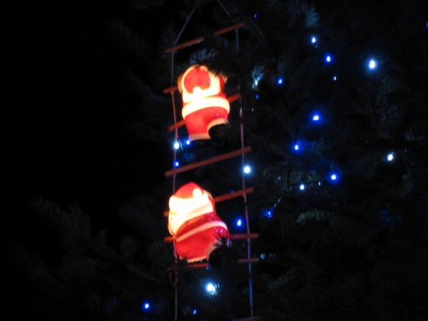 葛飾区　ピアノ教室　クリスマス飾り