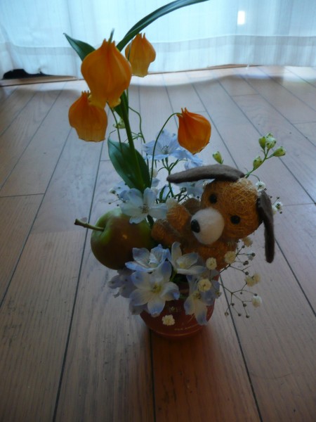 ピアノお花