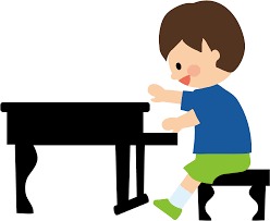 亀有　男の子とピアノ