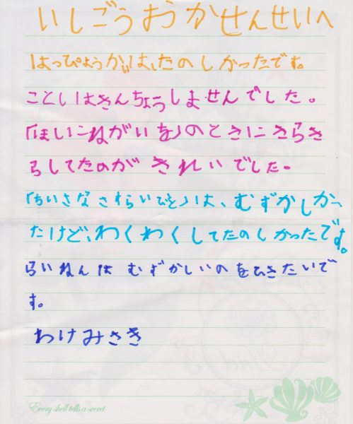 みさきてがみ